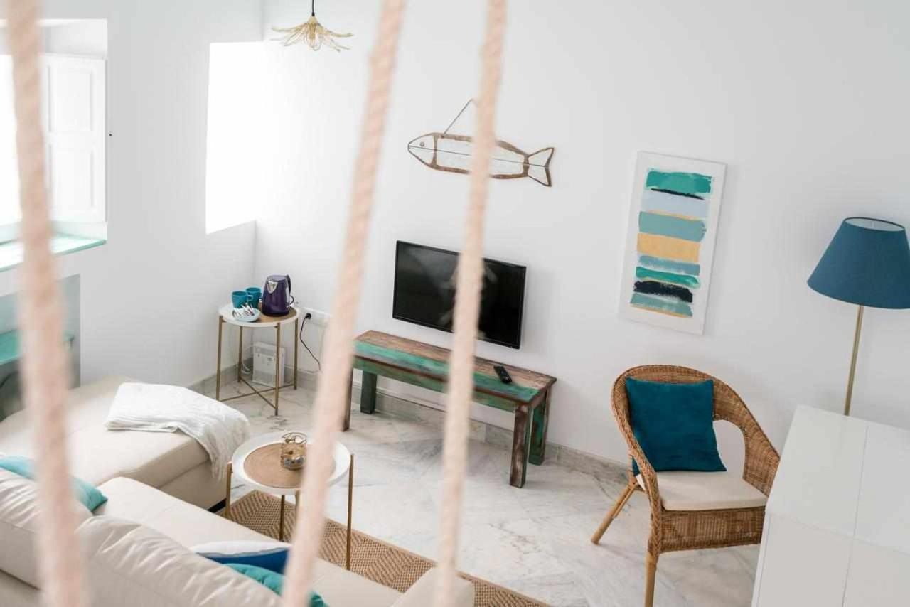 Fantastico Atico En El Casco Antiguo En A La Pla Appartement Cádiz Buitenkant foto