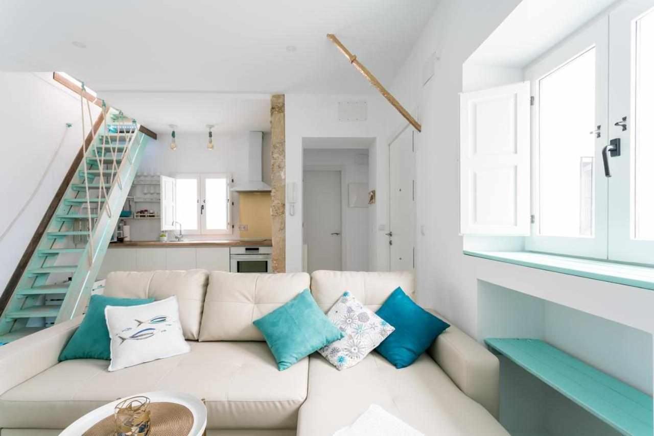 Fantastico Atico En El Casco Antiguo En A La Pla Appartement Cádiz Buitenkant foto